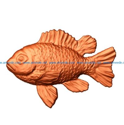 aquarium fish file stl free vector art 3d model download for CNC