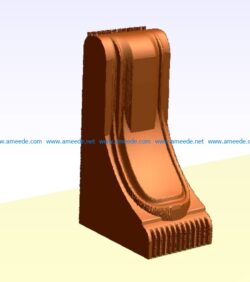 CNC Router 3D file 3dClip free vector art 3d model download for CNC