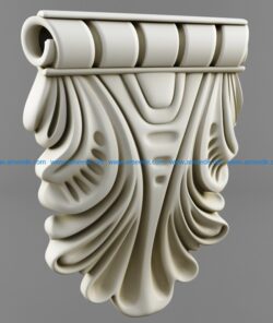 Carving pattern A000461 file fbx free vector art 3d model download for CNC