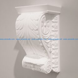 Carving pattern A000477 file fbx free vector art 3d model download for CNC