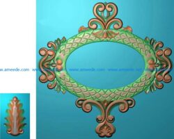 Wood carving pattern A000212 file jdp or stl free vector art 3d model download for CNC