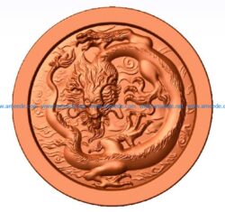 mural chinese dragon file STL for Artcam and Aspire jdpaint free vector art 3d model download for CNC