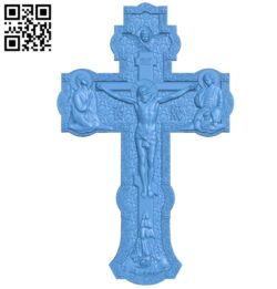 Cross crucifix rich file stl for Artcam and Aspire free vector art 3d model download for CNC