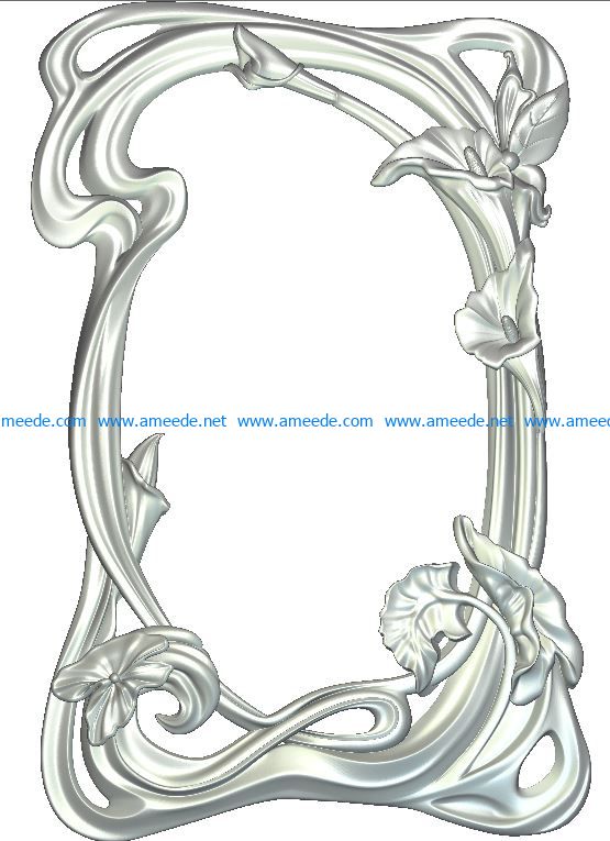 Rama Modern wood carving file RLF for Artcam 9 and Aspire free vector art 3d model download for CNC
