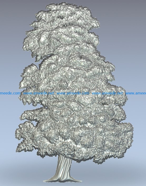 chestnut tree wood carving file stl for Artcam and Aspire jdpaint free vector art 3d model download for CNC