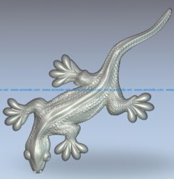 Chameleon wood carving file stl for Artcam and Aspire jdpaint free vector art 3d model download for CNC