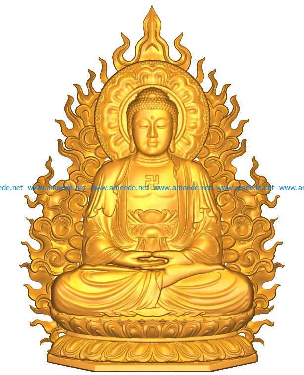 Buddha A002636 Wood Carving File Stl For Artcam And Aspire Jdpaint