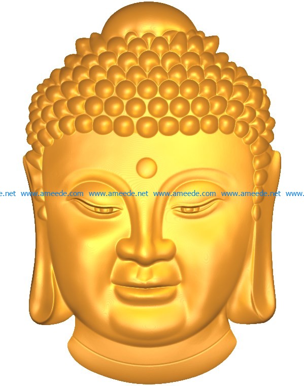 Buddhism Buddha A002559 wood carving file stl for Artcam and Aspire jdpaint free vector art 3d model download for CNC