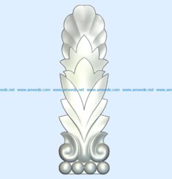 Pattern A0002197 wood carving file stl for Artcam and Aspire jdpaint free vector art 3d model download for CNC
