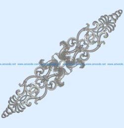 Pattern A0002205 wood carving file stl for Artcam and Aspire jdpaint free vector art 3d model download for CNC