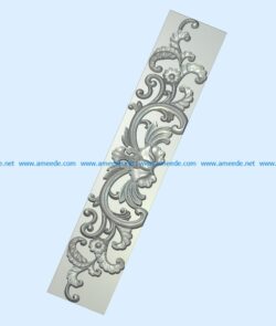 Pattern A002194 wood carving file stl for Artcam and Aspire jdpaint free vector art 3d model download for CNC