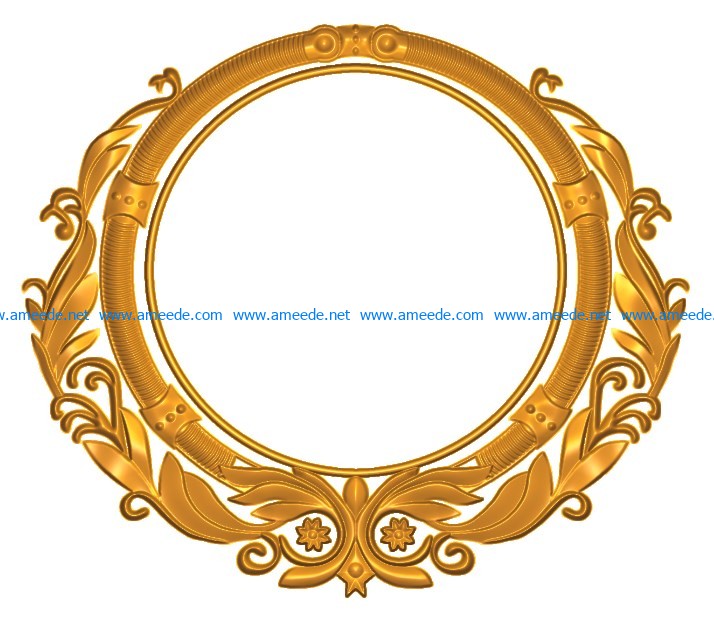 Room number plate frame A002505 wood carving file stl for Artcam and Aspire jdpaint free vector art 3d model download for CNC