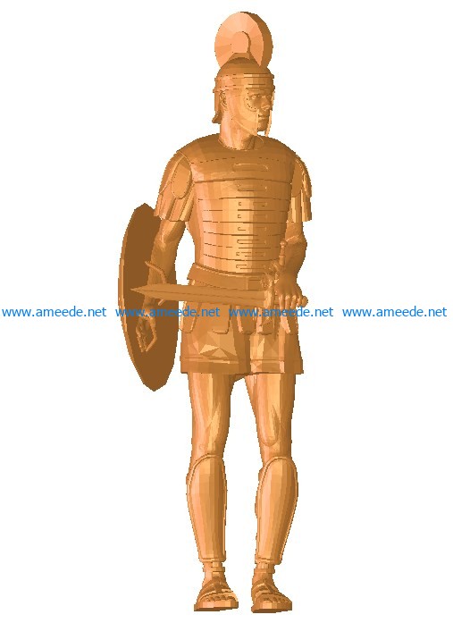 Soldiers with swords B002743 file stl free download 3D Model for CNC and 3d printer