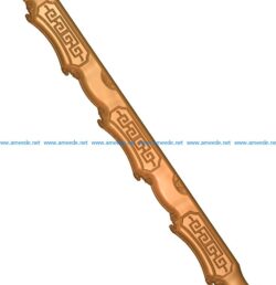 Table and chair pattern A002664 wood carving file stl for Artcam and Aspire jdpaint free vector art 3d model download for CNC