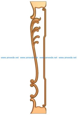 Table and chair pattern A002682 wood carving file stl for Artcam and Aspire jdpaint free vector art 3d model download for CNC
