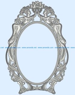 Template frame design A002262 file free vector art 3d model download for CNC