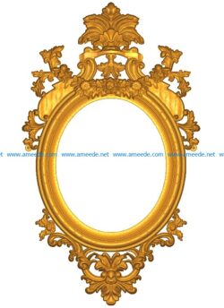 Template frame design A002585 wood carving file stl for Artcam and Aspire jdpaint free vector art 3d model download for CNC