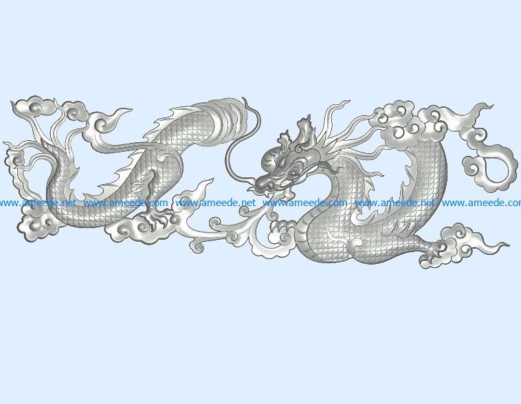 Worship things dragon A002283 wood carving file stl for Artcam and Aspire jdpaint free vector art 3d model download for CNC