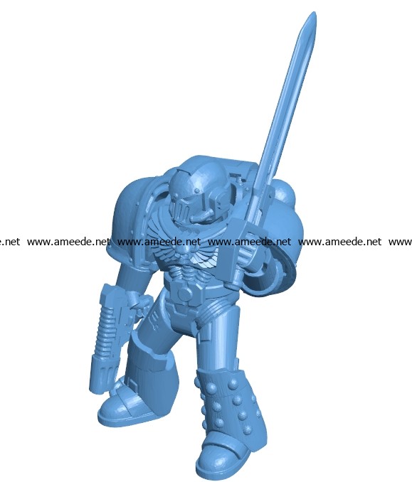 Another marine B003599 file stl free download 3D Model for CNC and 3d printer