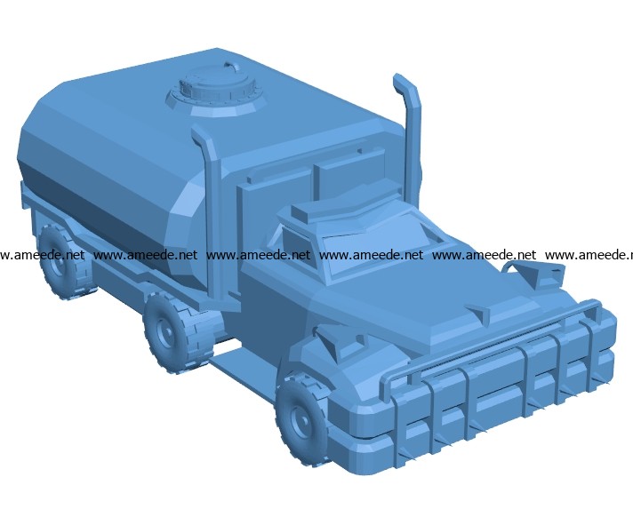 Apocalypse truck B003673 file stl free download 3D Model for CNC and 3d printer