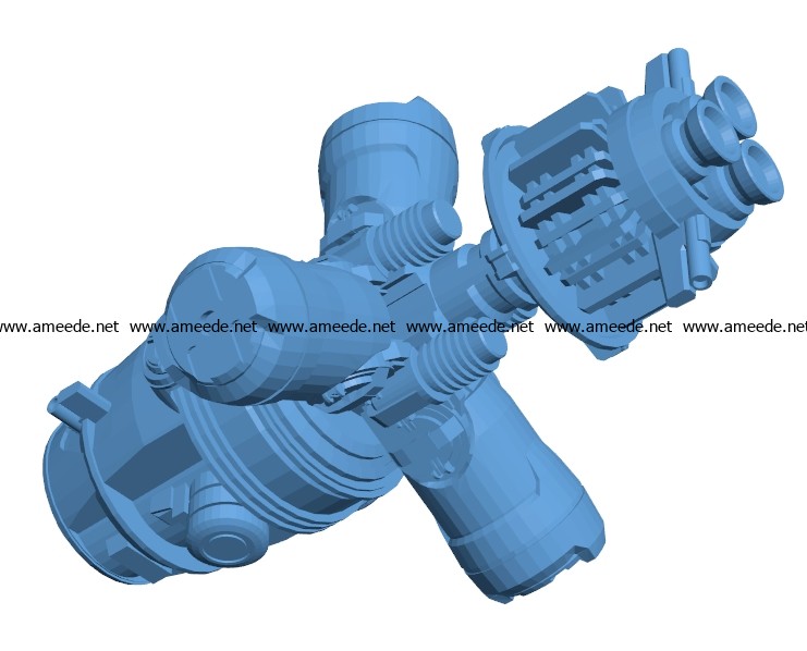 Argo spaceship B003544 file stl free download 3D Model for CNC and 3d printer