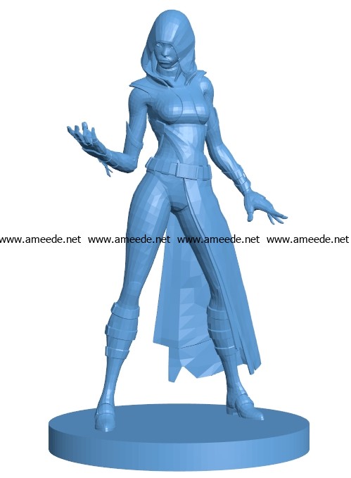 Azorius guildmage Women B003347 file stl free download 3D Model for CNC and 3d printer