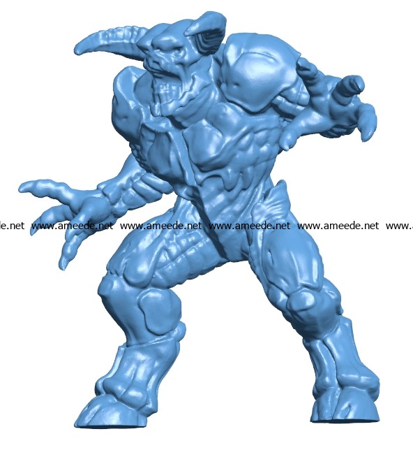 Baron of Hell B003448 file stl free download 3D Model for CNC and 3d printer