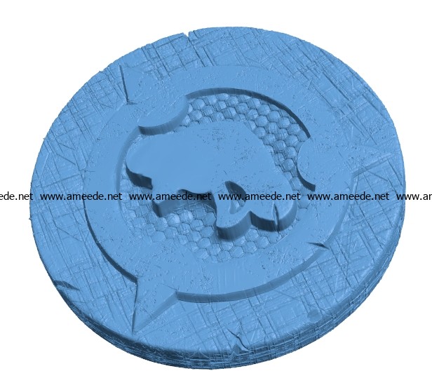 Battle Toad Base B003036 file stl free download 3D Model for CNC and 3d printer