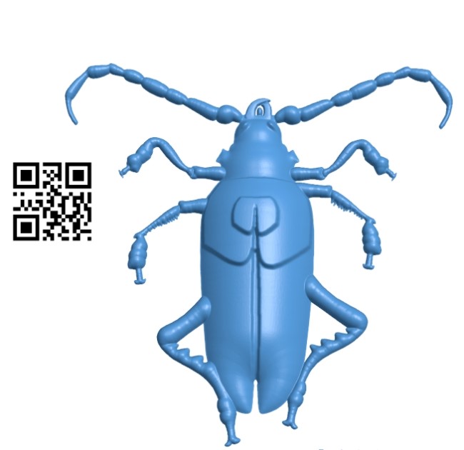 Beetle A002782 wood carving file stl for Artcam and Aspire jdpaint free vector art 3d model download for CNC