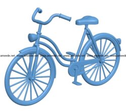 Bike B003537 file stl free download 3D Model for CNC and 3d printer