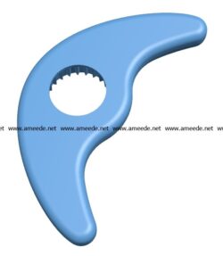 Bottle opener B002950 file stl free download 3D Model for CNC and 3d printer
