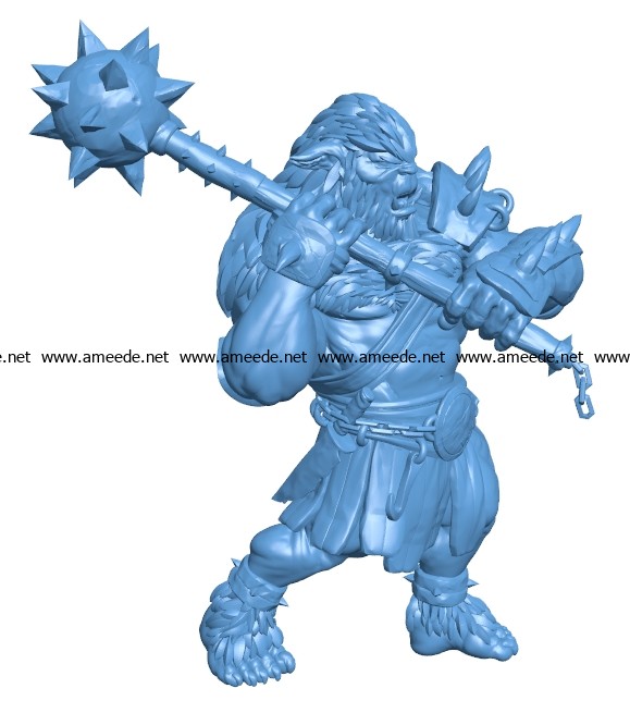 Bugbear B003308 file stl free download 3D Model for CNC and 3d printer