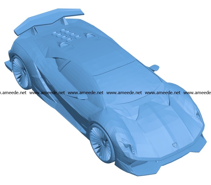 STL file buccellati logo・3D printing model to download・Cults