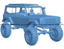 Car Martin Scout II B003276 file stl free download 3D Model for CNC and 3d printer