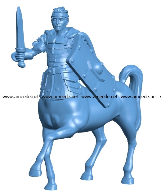 Centaur legionnaire men B003275 file stl free download 3D Model for CNC and 3d printer