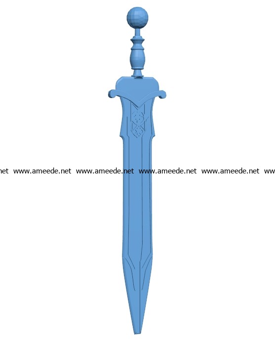 Centurion sword B003033 file stl free download 3D Model for CNC and 3d printer