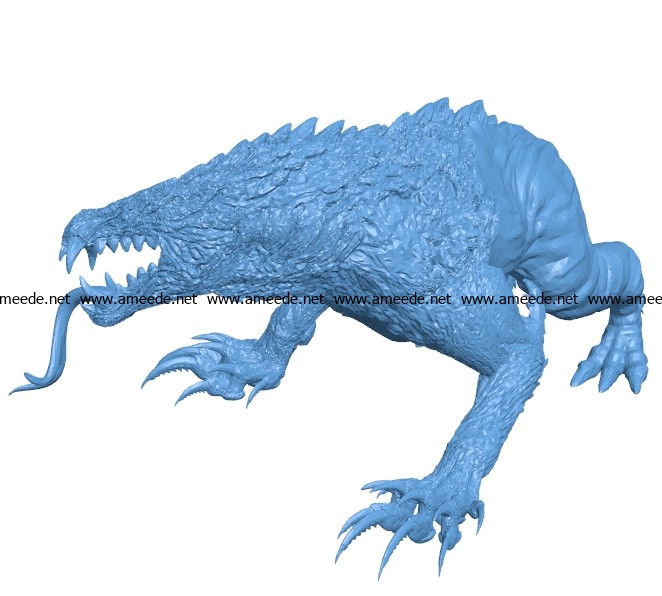 Chaos beast B003289 file stl free download 3D Model for CNC and 3d printer
