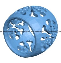 Open Source Ring B002885 File Stl Free Download 3d Model For Cnc