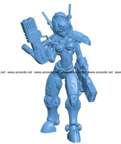 Commander Echi Sun B003400 file stl free download 3D Model for CNC and 3d printer