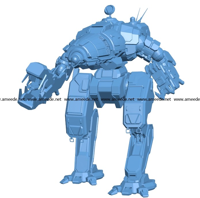 Crab florentine Robot B003119 file stl free download 3D Model for CNC and 3d printer