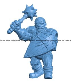 DD Man At Arms B003449 file stl free download 3D Model for CNC and 3d printer