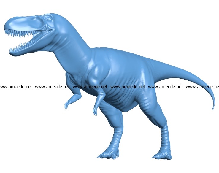 Dinosaur Albertosaurus B002898 file stl free download 3D Model for CNC and 3d printer