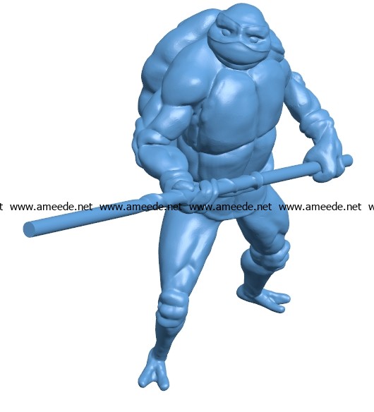 Donatello B003700 file stl free download 3D Model for CNC and 3d printer