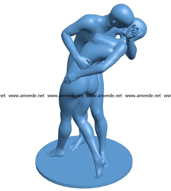 Dxn the kiss B003475 file stl free download 3D Model for CNC and 3d printer
