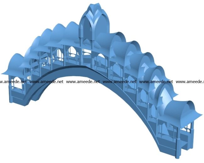 Elf bridge B003703 file stl free download 3D Model for CNC and 3d printer