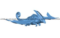 Faerie dragon B003029 file stl free download 3D Model for CNC and 3d printer