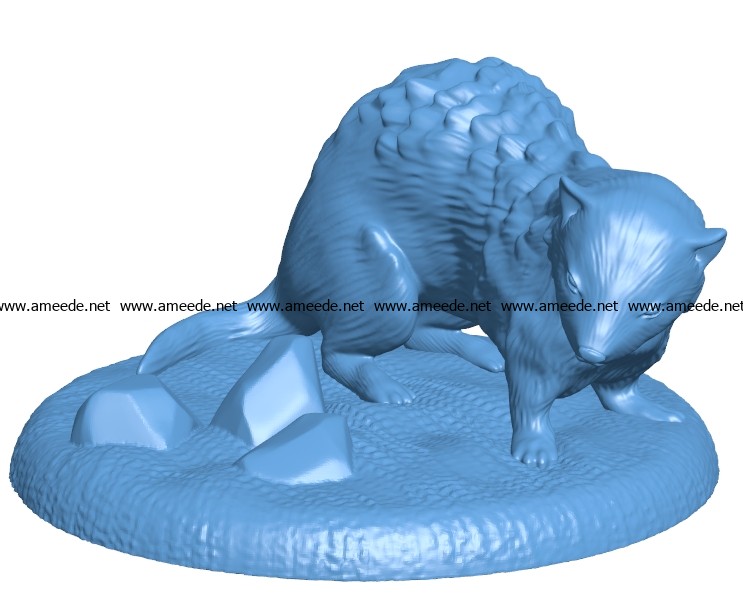 Ferret Action B003144 file stl free download 3D Model for CNC and 3d printer