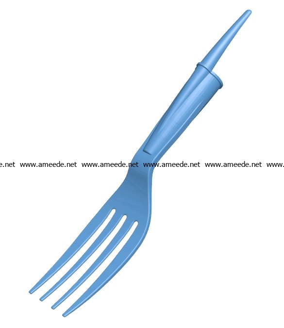 Fork B002954 file stl free download 3D Model for CNC and 3d printer