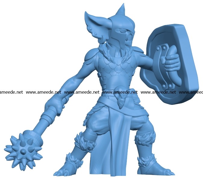 Goblin cleric B003081 file stl free download 3D Model for CNC and 3d printer