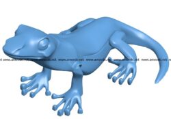 Gremlin lizard B003005 file stl free download 3D Model for CNC and 3d printer